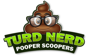 The logo of Turd Nerd Pooper Scoopers - a Boise Pet Waste Removal Company