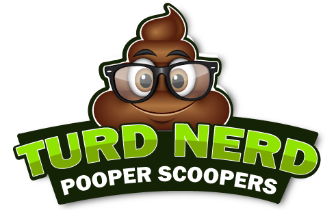 The logo of Turd Nerd Pooper Scoopers - a Boise Pet Waste Removal Company